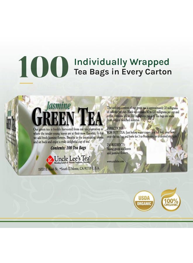 Uncle Lee's Tea Legends of China Jasmine Green 5.64 oz - Image 2