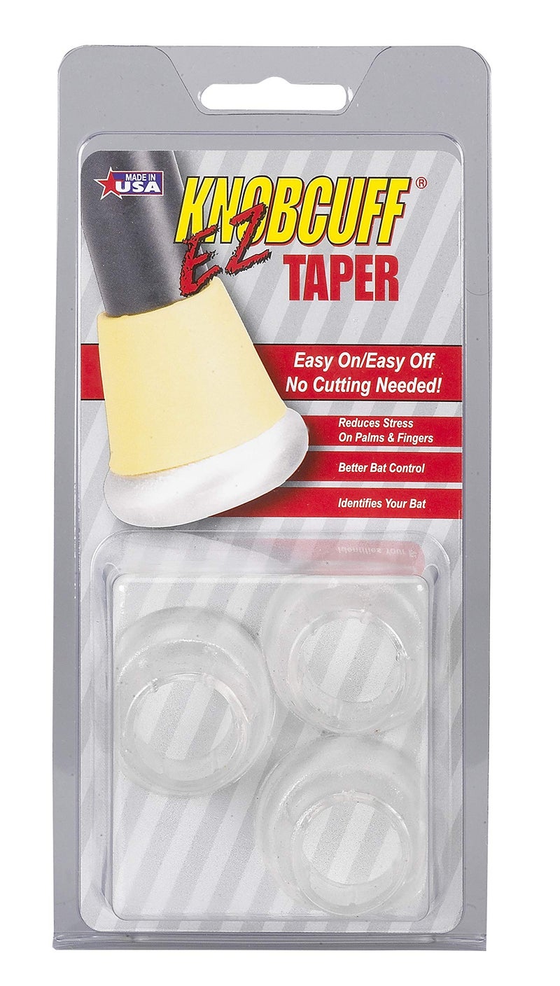 Markwort Knob Cuff Taper Grip-Pack of 3 (Clear) - Image 1