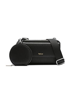 PIERRE LOUES Women's Cross-Body Bags Black Chain Bag Handbags for Women,Lightweight Crossbody Designer Shoulder Bag Purse,Ladies Fashion Phone Bag，Adjustable Strap PU Leather with Multi Zipper Pockets  - Image 1