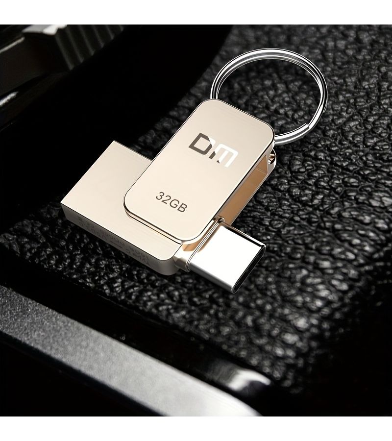 ذاكرة فلاش USB مزدوجة المنفذ USB 3.2 Gen1 سعة 32 جيجابايت من النوع C OTG للتخزين لأجهزة Android وiOS والكمبيوتر الشخصي وMac - Image 4