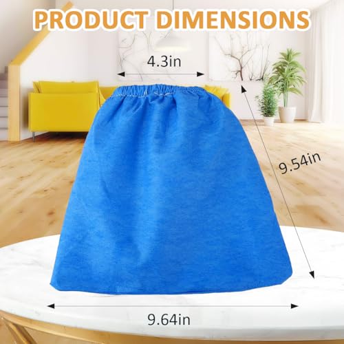 Eagleggo 3 pcs Cloth Filter Bag for Armor All AA256 AA255 2.5 Gallon Shop VAC Microlined - Image 2