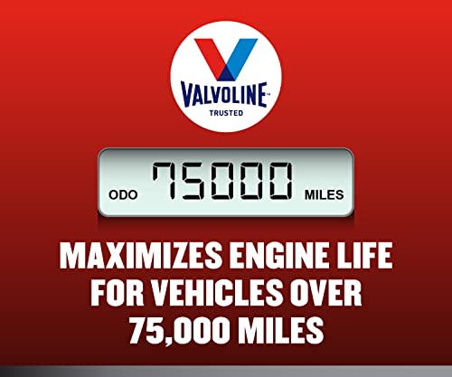 Valvoline™ Full Synthetic High Mileage with MaxLife™ Technology SAE 0W-20 Motor Oil 5 QT, (Model: 852399) - Image 4