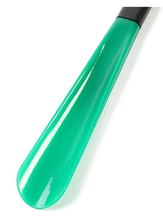 Generic - Shoe Horn With Handle Hanging Loop Durable Plastic Horn for Both Men and Women Travel-Friendly Horn Long Lasting and Comfortable Daily Needs (Green) - Image 1
