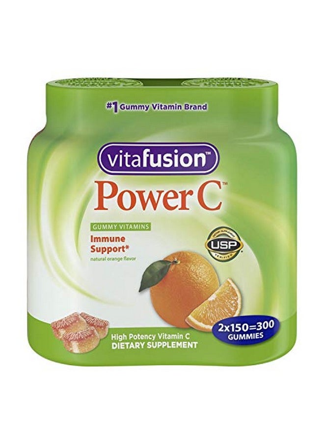 Vitafusion Power C Gummy Msxeqf Vitamins For Adults 150 Count (Pack Of 2)  - Image 1