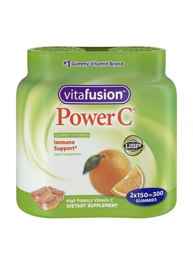 Vitafusion Power C Gummy Msxeqf Vitamins For Adults 150 Count (Pack Of 2)  - Image 2
