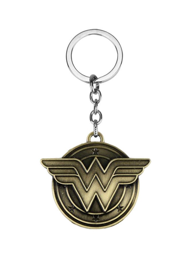 NIBEMINENT Wonder Woman W Sign Keychain