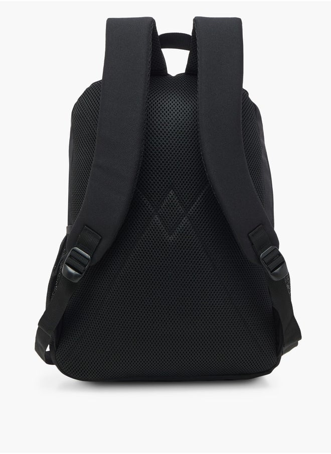 Kappa Colourblock Backpack with Adjustable Shoulder Straps - 44x30x14 cm  - Image 4