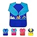 Milifox Kids Art Smock Toddler Painting SmockWaterproof Long Sleeve Kids Art Apron with 3 Pockets for Children - Image 3