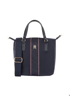 TOMMY HILFIGER Women's Corporate Crossbody Tote Bag - Nylon, Blue  - Image 1