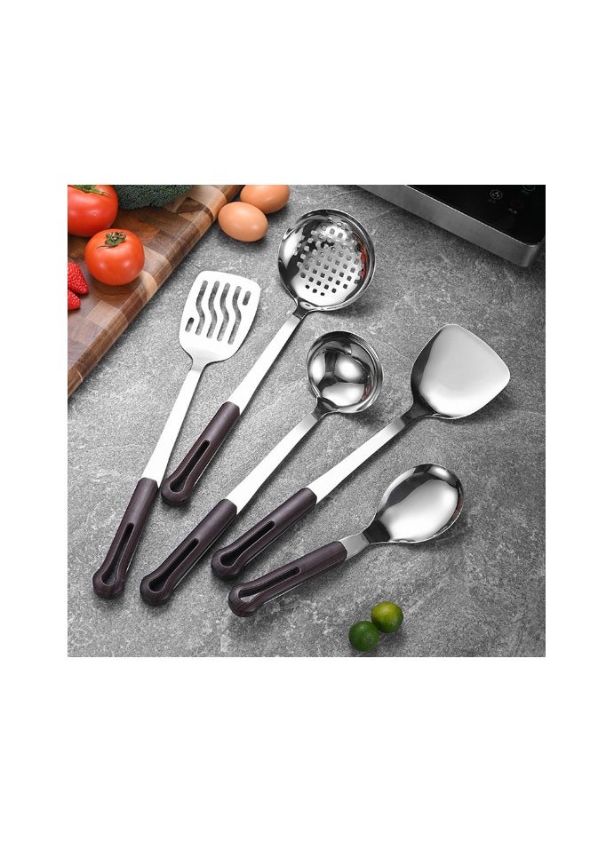EBMINI Five Piece Set Of New Stainless Steel Kitchen Supplies 