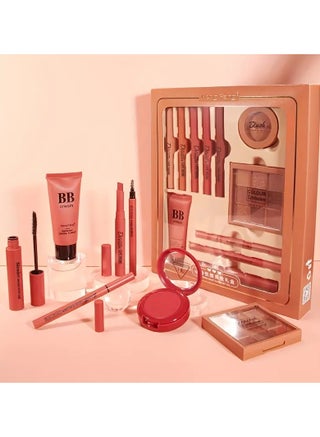 Professional Makeup Gift Kits, 11pcs All-In-One Complete Makeup Gift Box, Eyeshadow Eyebrow Blusher BB Cream Lipstick, Festival Cosmetics Gift Set - view 4