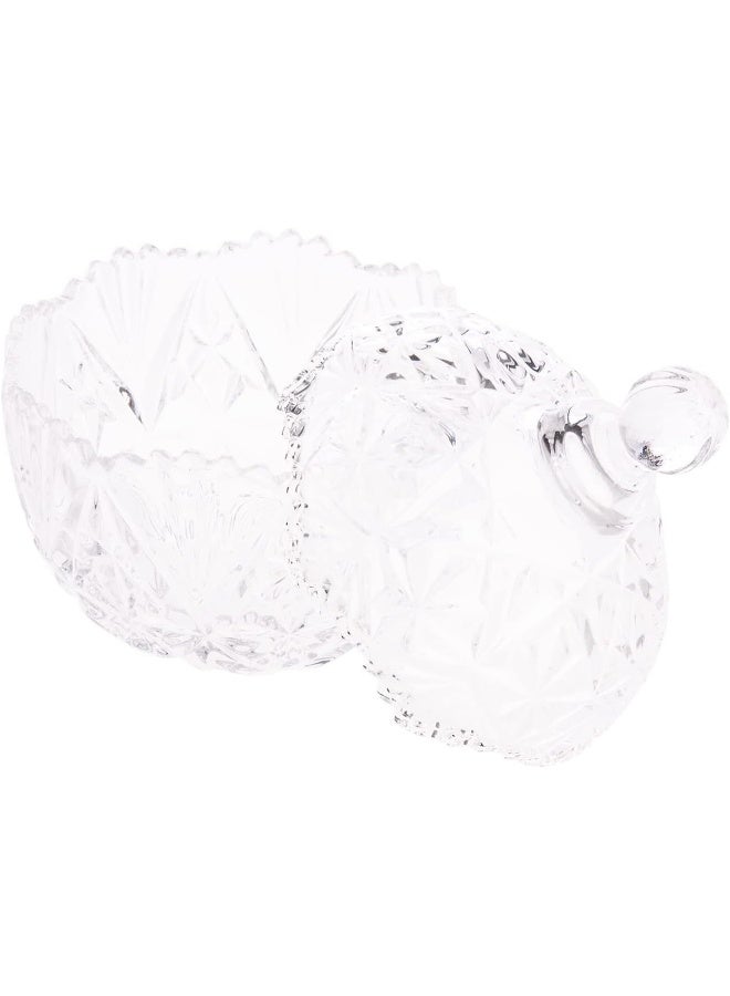 AKDC Red Cherry Candy Pot L(14CM) XW(14CM) XH(19CM) White - Image 3