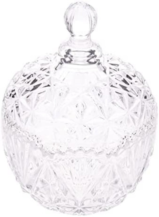 AKDC Red Cherry Candy Pot L(14CM) XW(14CM) XH(19CM) White - Image 5