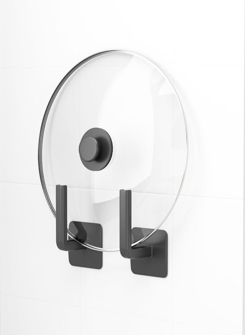 Hat Rack for Baseball Caps, Adhesive Hat Hooks for Wall, Strong Hold Hat Hangers, No Drilling Cap Organizer, Hat Holder Organizer for Wall, Door, Closet, Office (2PCS) - Image 3