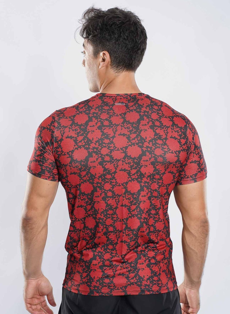 تي شيرت شبكة اللهب - Image 3