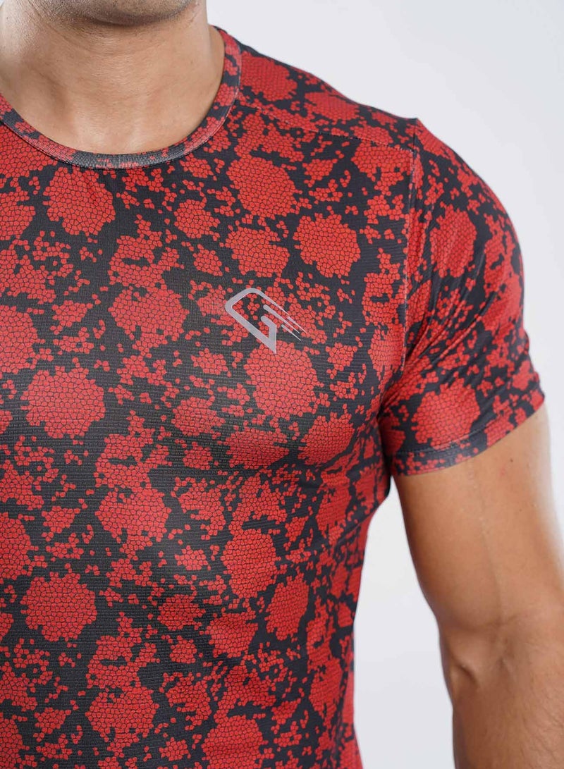 تي شيرت شبكة اللهب - Image 2