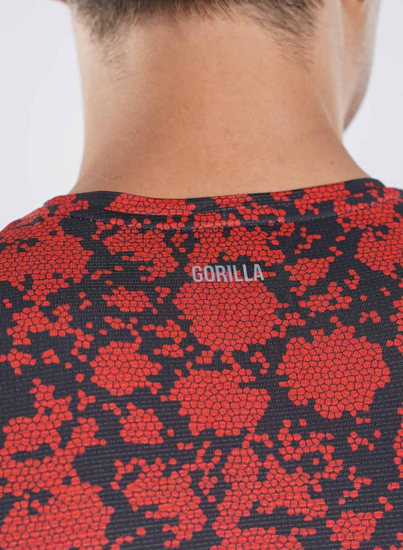 تي شيرت شبكة اللهب - Image 4