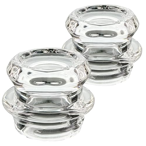 APOXCON Coffee Percolator Heat Resistant Tempered Borosilicate Glass Knob Replacement, Adaptable for Most Camping Coffee Percolator Electric Coffee Percolator (Pack of 2) - Image 1
