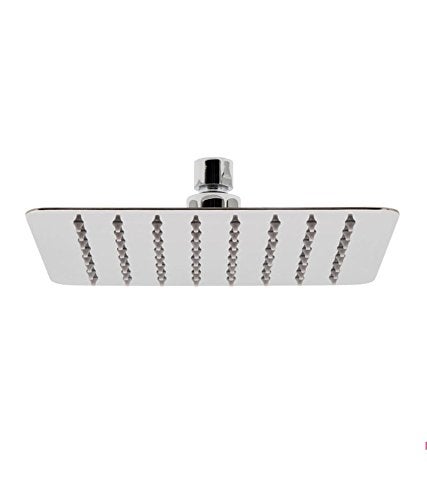SBD Ultra Slim Stainless Steel Over-Head Rain Shower for Bathroom (Silver, 8 x 8) - Image 5