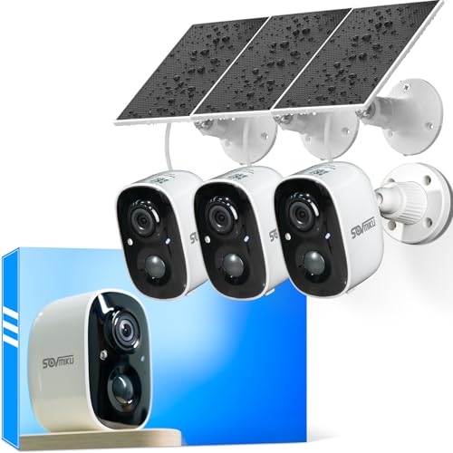 سوفميكو SOVMIKU 3cg6 2k Solar Security Camera