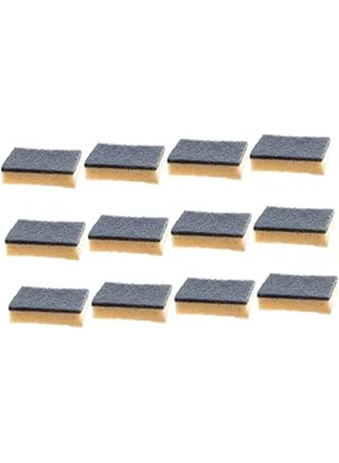 12 Pack High Density Dual Sided Kitchen Sponges Non Scratch for Dishes Pans - Image 1