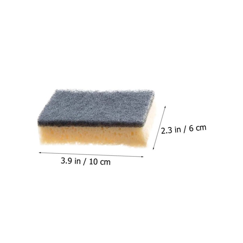 12 Pack High Density Dual Sided Kitchen Sponges Non Scratch for Dishes Pans - Image 3