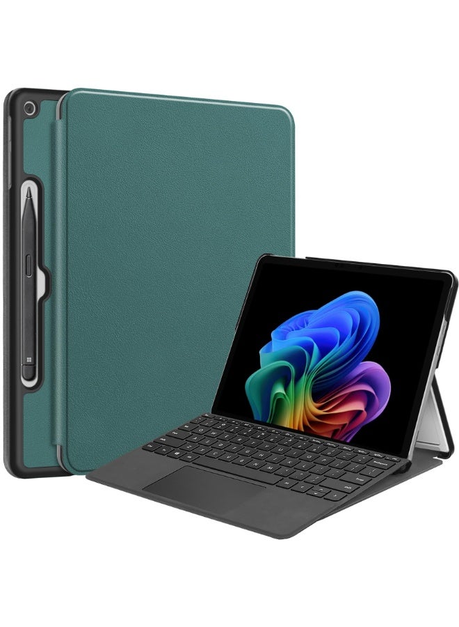 general Case for Microsoft Surface Pro 12 (2025) 12 inch, Lightweight PU Leather Case Anti-Drop Shockproof Protective Stand Cover for Microsoft Surface Pro 12 - Image 2
