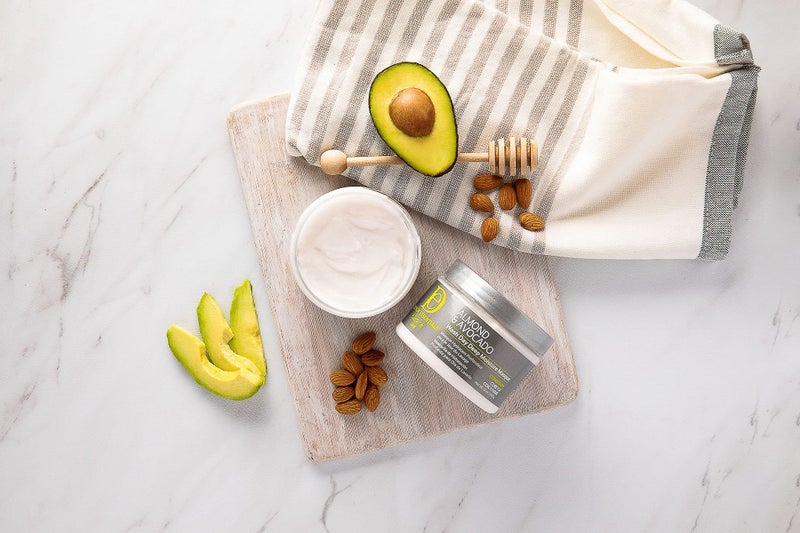 Design Essentials Almond & Avocado Wash Day Deep Moisture Masque, Deep Conditioning Hair Mask with Almond, Avocado & Shea, For Curly & Coily Hair, 12 oz - Image 2