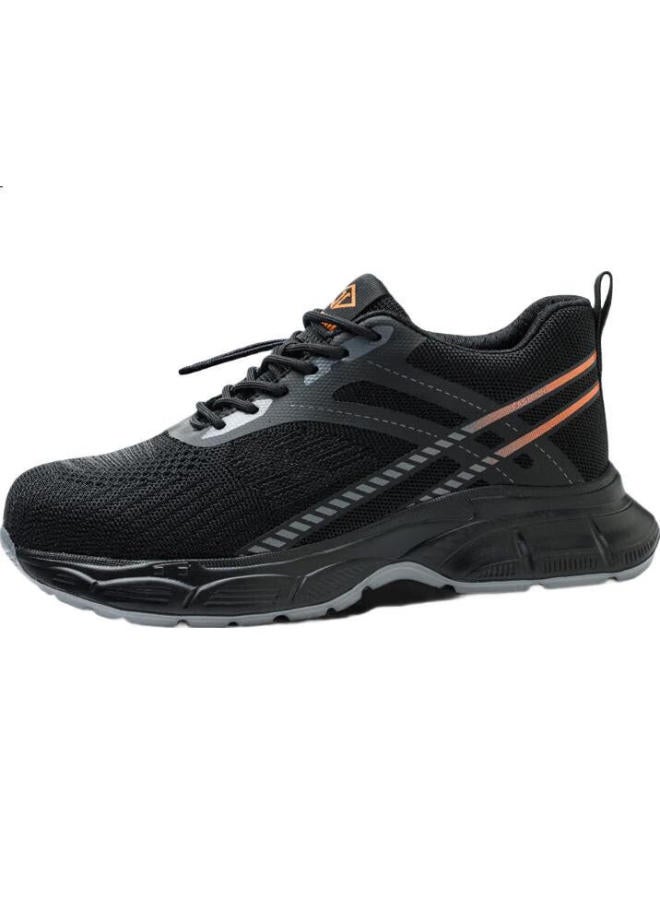 Dinggu Dinggu Men'S Lightweight Breathable Steel Toe Cap Anti-Smashing Anti-Piercing Wear-Resistant Safety Work Shoes 922B38 - Image 3