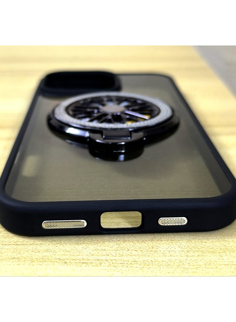 iPhone 16 Pro Max Case Cover Steel Audio Grill Shockproof, Slim Fit, Durable Protective Phone Case - Image 5