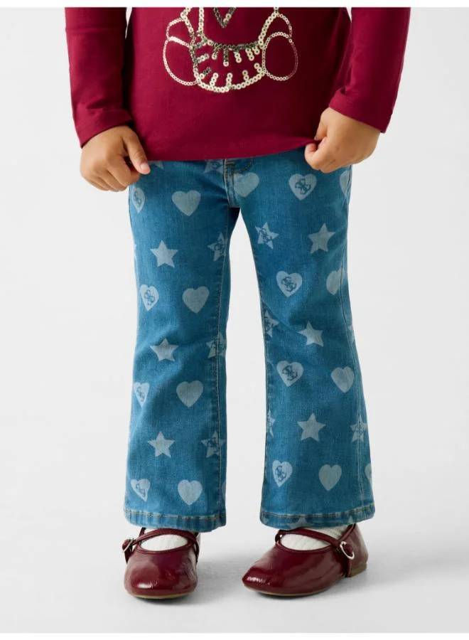 GUESS Kids laser Denium Pants