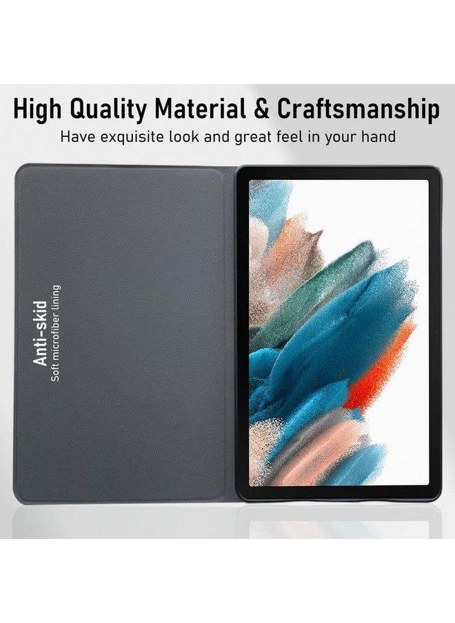 Robustrion - Robustrion Deer Pattern Flip Stand Case Cover for Samsung Galaxy Tab A8 10.5 inch [SM-X200/X205/X207] 2022 - Deer Blue - Image 1