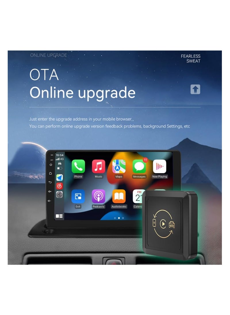 Generic - 2-in-1 Wireless CarPlay Adapter - Convert Wired to Wireless CarPlay Dongle for Seamless Plug & Play Control in OEM Wired CarPlay Vehicles, Compatible with Android & iOS 10.0+ - Image 1