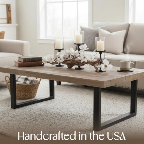 Branch & Wick Co. Magnolia Vine Driftwood Farmhouse Table Centerpiece - 3pc Candle Holder Set - Floral Table Decor for Dining Room, Living Room, Mantle & Weddings (Black) - Image 4