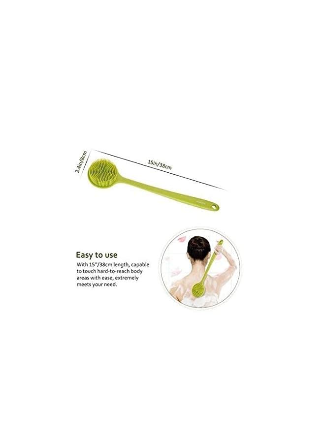 Zaboon Body Brush Long Handle Shower Brush Body Scrub Bath Brush For Back Scrubber Exfoliating Skin - Image 2