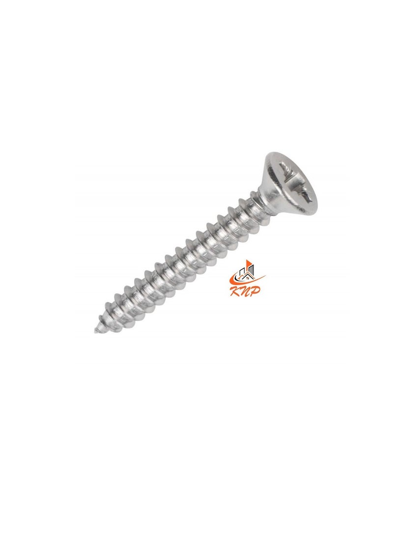 KNP Self Tapping CSK Head Screw 6 X 1" - Image 3