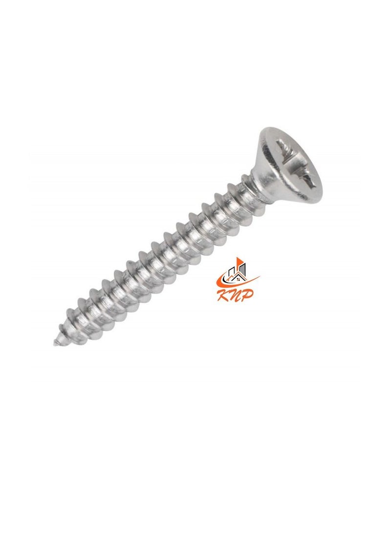 KNP Self Tapping CSK Head Screw 6 X 1" - Image 1