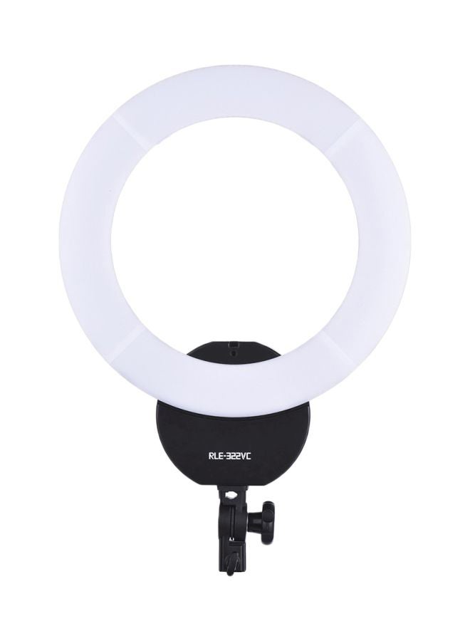 Loquat LED Video Ring Light White/Black - Image 1