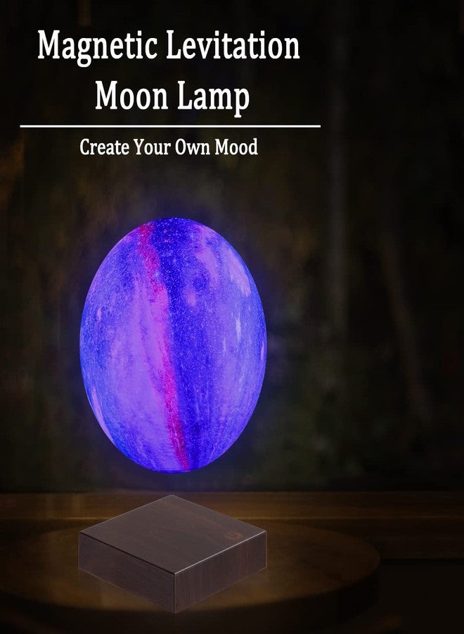 VGAzer Magnetic Levitation Moon Lamp Globe Night Light Floating 3D Moon LED Colorful Light for Home Decoration Table Lamp - Image 4