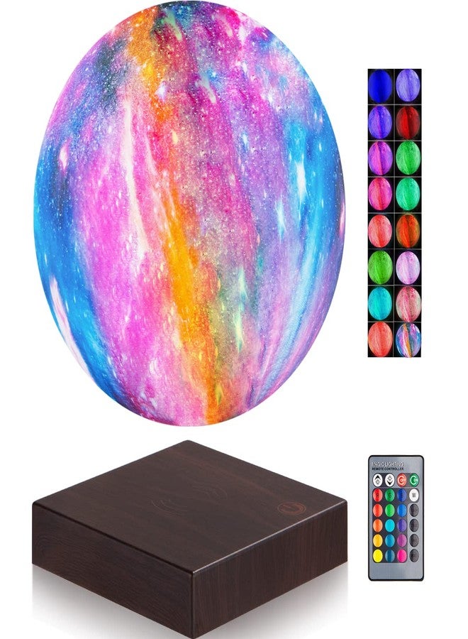 VGAzer Magnetic Levitation Moon Lamp Globe Night Light Floating 3D Moon LED Colorful Light for Home Decoration Table Lamp - Image 1