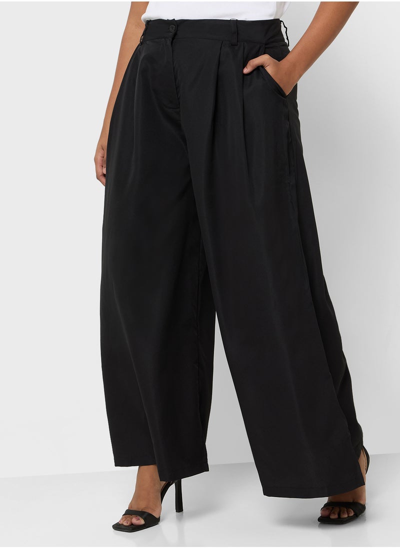 Ella Plus High Waist Wide Leg Pants  - Image 1