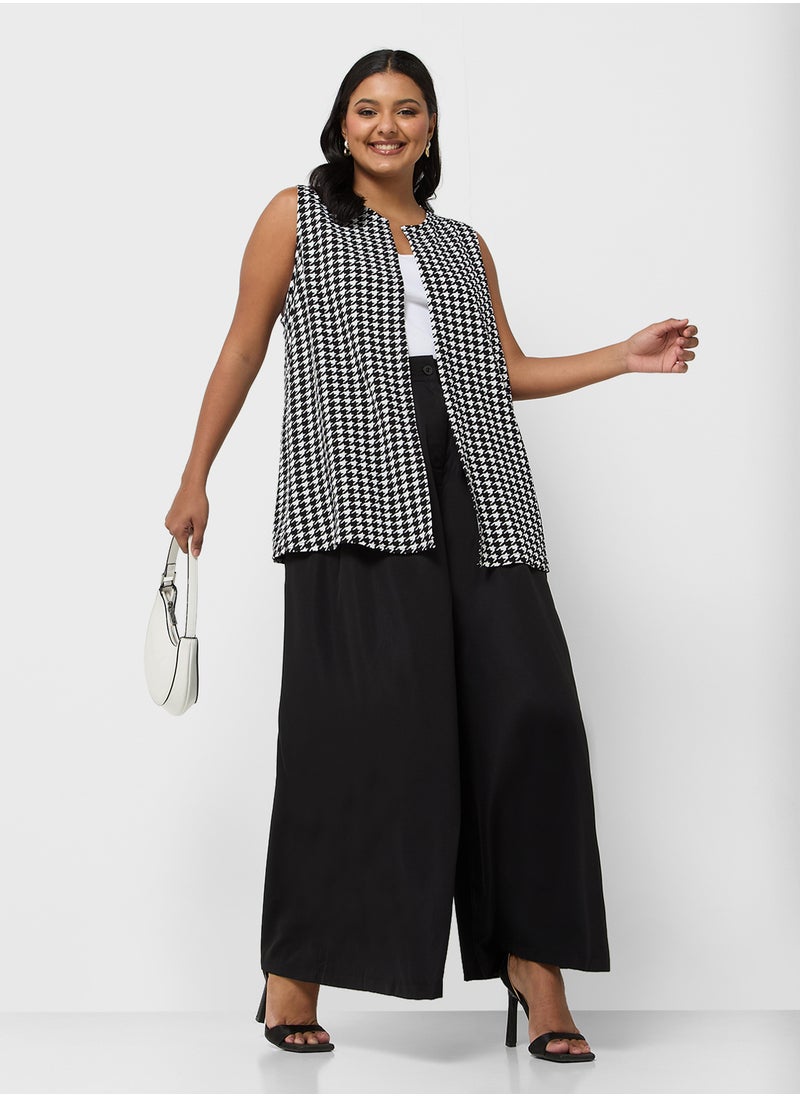 Ella Plus High Waist Wide Leg Pants  - Image 4