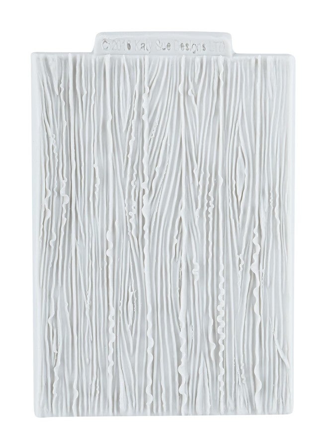 RFGHAC Wood Grain Tree Bark Silicone Molds Tree Bark Texture Fondant Mold for Cake Decorating Cupcake Topper Chocolate Candy Gum Paste Polymer Clay Set Of 2 - Image 3
