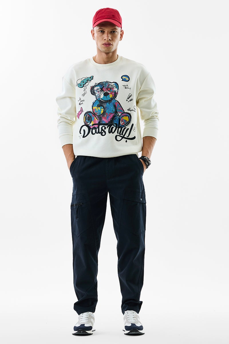 SNITCH Vertix Navy Cargo Pant - Image 2