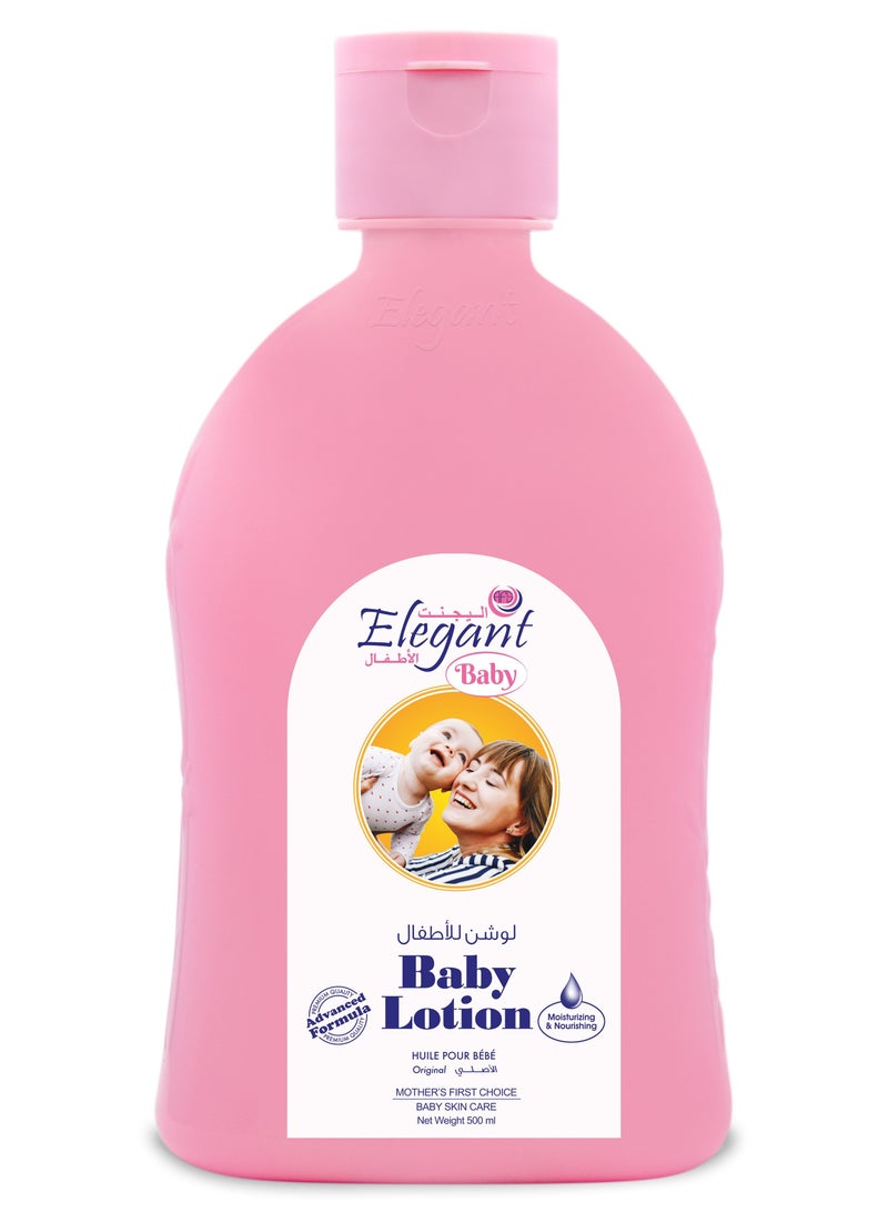 Elegant Baby Lotion Orignal 500ml Advanced Formula To Moisturize And Nourish - Image 1