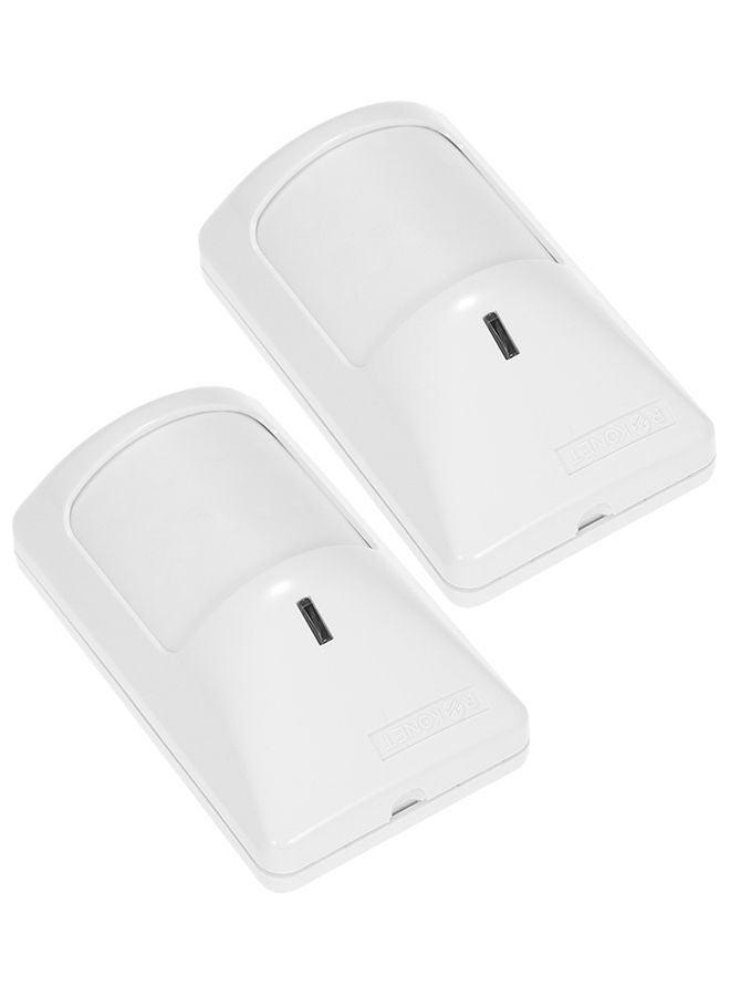 NIBEMINENT PIR Motion Sensored Wired Alarm System White  - Image 1