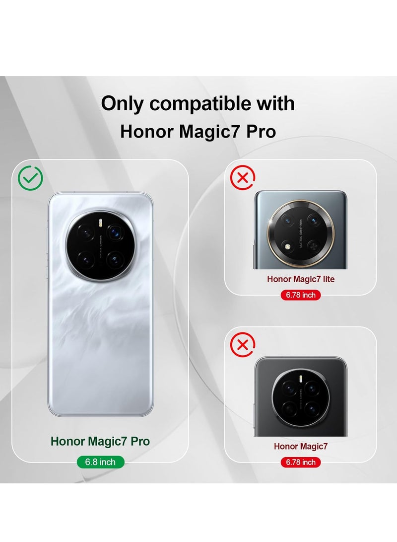 Honor Magic 7 Pro Case Cover Liquid Silicone Anti-Fingerprint Case with Camera Protection Cover for Honor Magic 7 Pro 5G 6.8-inch - Image 2