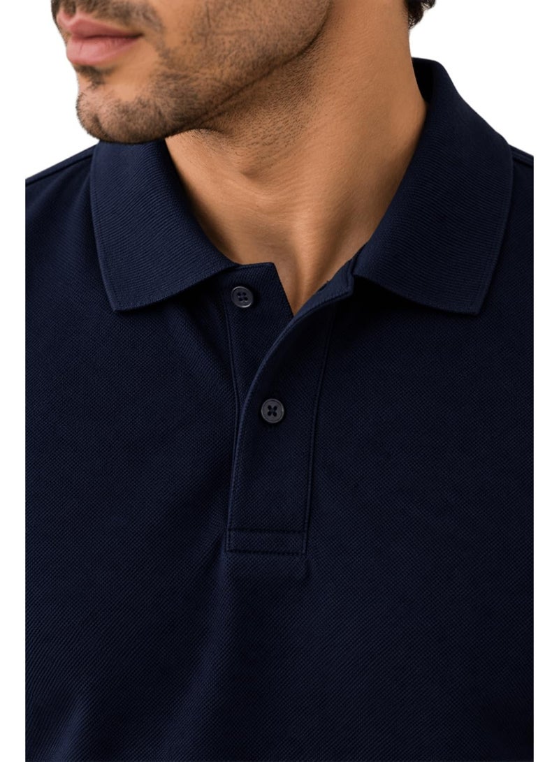 Nileton Men’s Polo T-Shirt – 100% Cotton - Classic Piqué Polo Shirts - Short Sleeve with Two-Button Collar, Regular Fit - Casual Top, Soft Cotton - Comfortable Fit for Everyday Style - Image 2