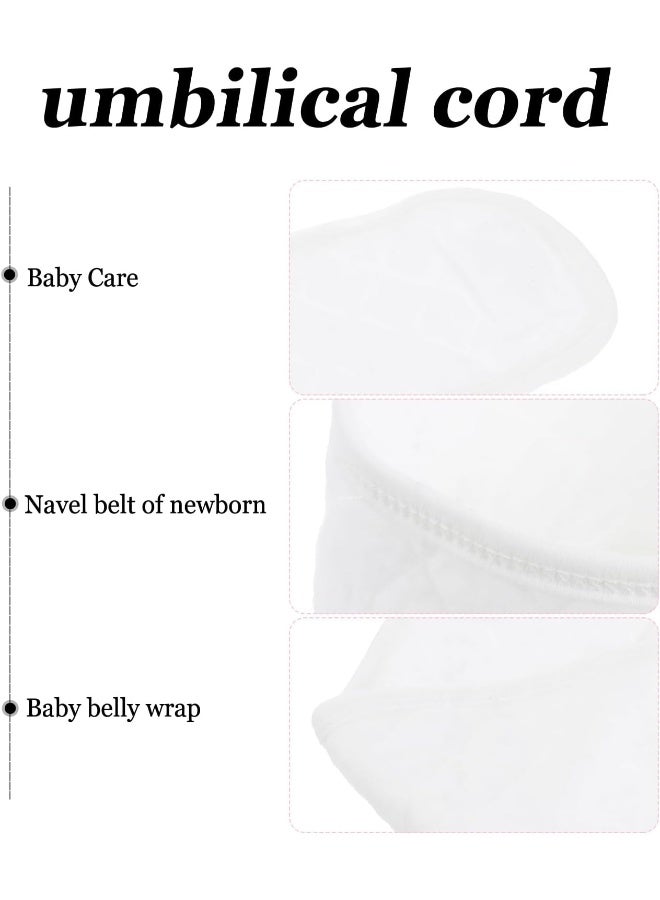 Healifty 10Pcs Infant Belly Bands Baby Belly Button Band Cotton Infant Abdomen Umbilical Cord Newborn Waist Support Band Navel Warm Cover - Image 3