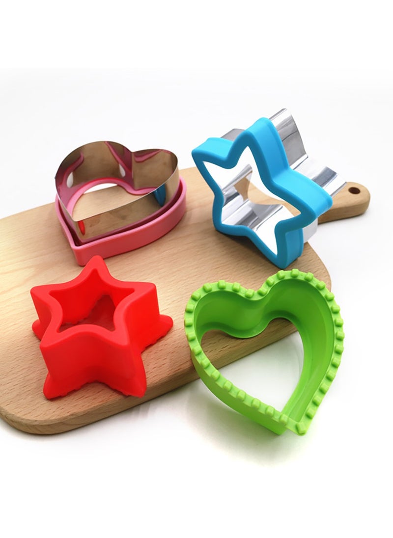 Eazy Kids - High-quality Sandwich And Cookies Cutter With Sealer Set - Image 1
